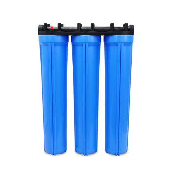 Hot Selling 3stage Big Blue 10" Water Purifier Cartridge Filter Triple Housing Quick Change